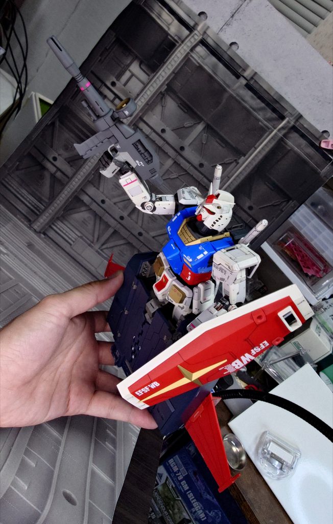 ２．０用に設計されたＧアーマーですが、がんばって３．０で合体