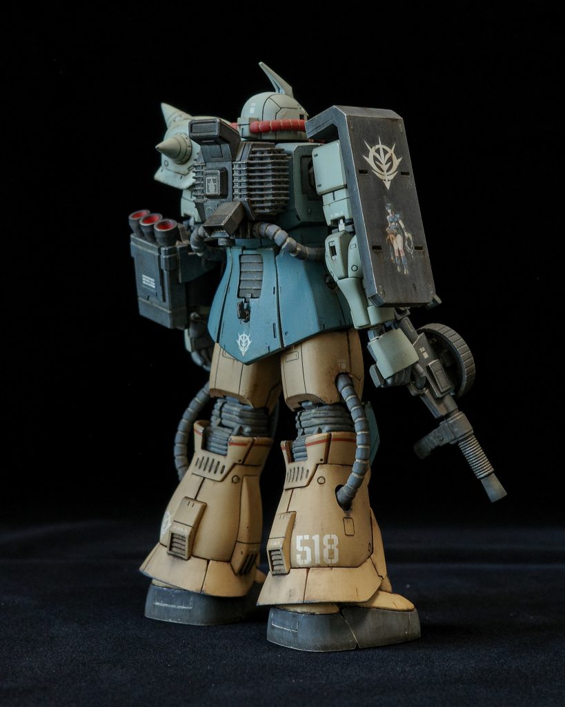 ウェザリングはいつも加減が難しく、試行錯誤の途中です。