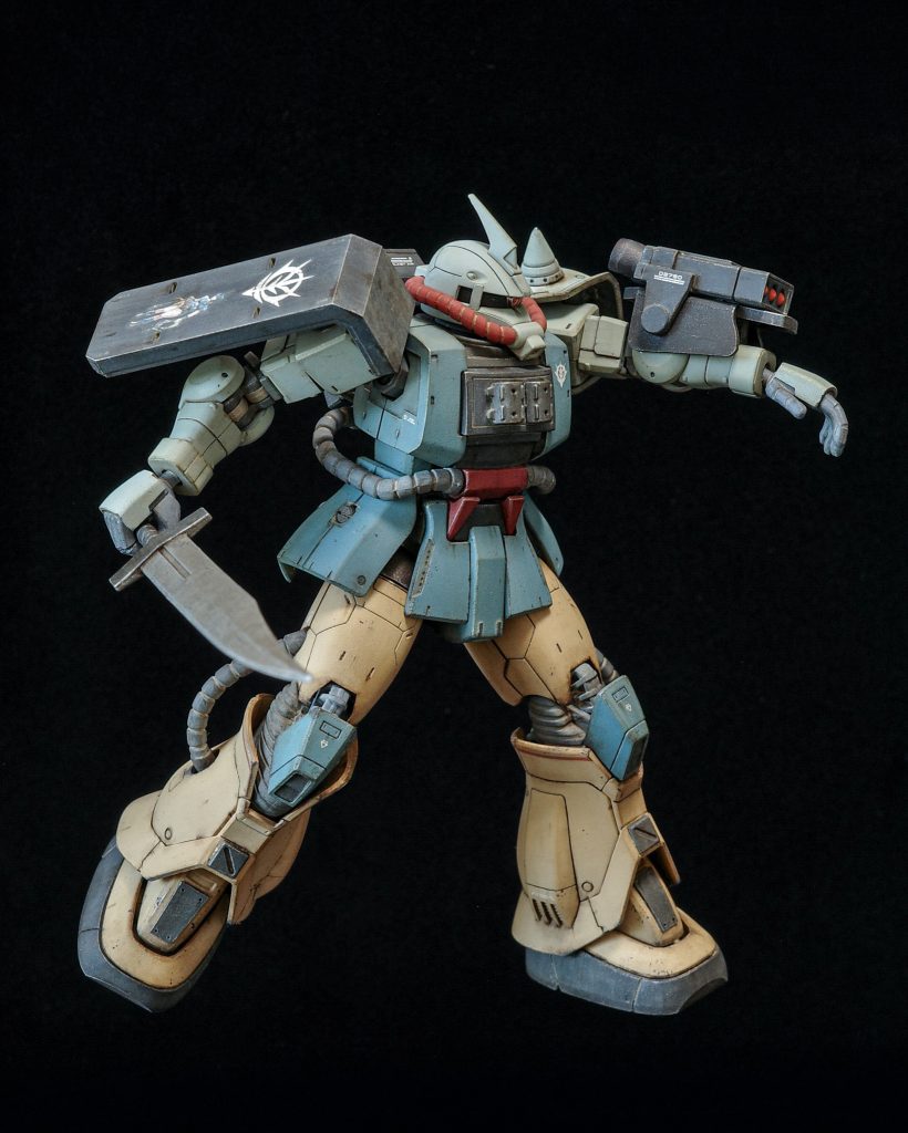 ザク・デザートタイプ　ザクレディモデル–7枚目/制作者：Akio