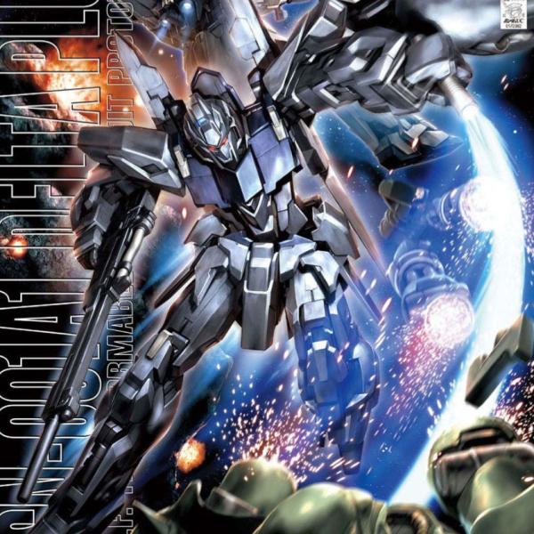 MG デルタプラス製作開始です👍例のごとく武器からの製作☝️珍しく銃口が本体と一体になってるので開孔に神経使いました😅💦グリップはポロリ防止の為、極小ビスでガッチリ固定👍‼️（1枚目）