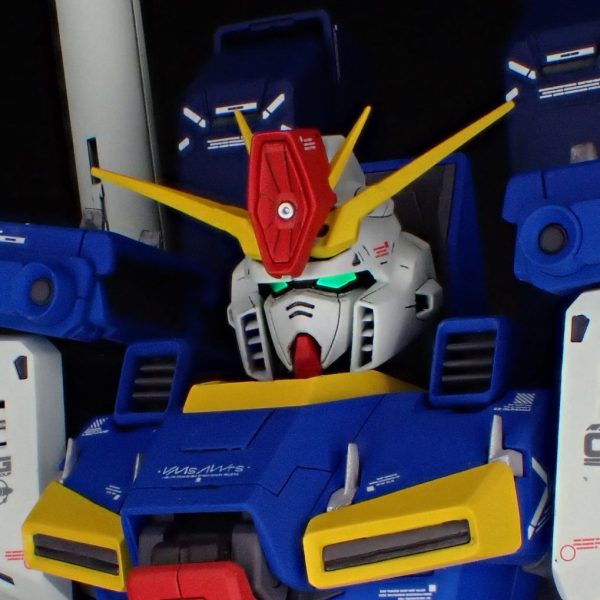 1/100 MG ZZガンダム Ver.Ka 強化型 アニメカラー　頭部全面改修