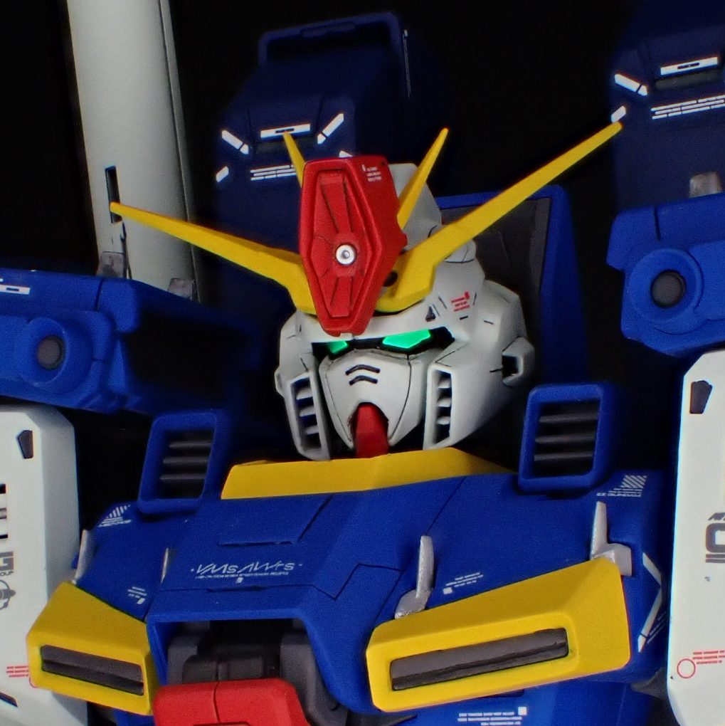 1/100 MG ZZガンダム Ver.Ka 強化型 アニメカラー　頭部全面改修