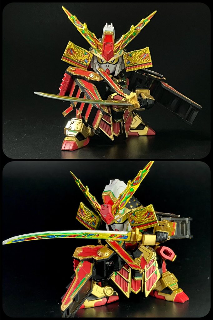 両手持ちのポージングが楽しくてずっと遊べます😆