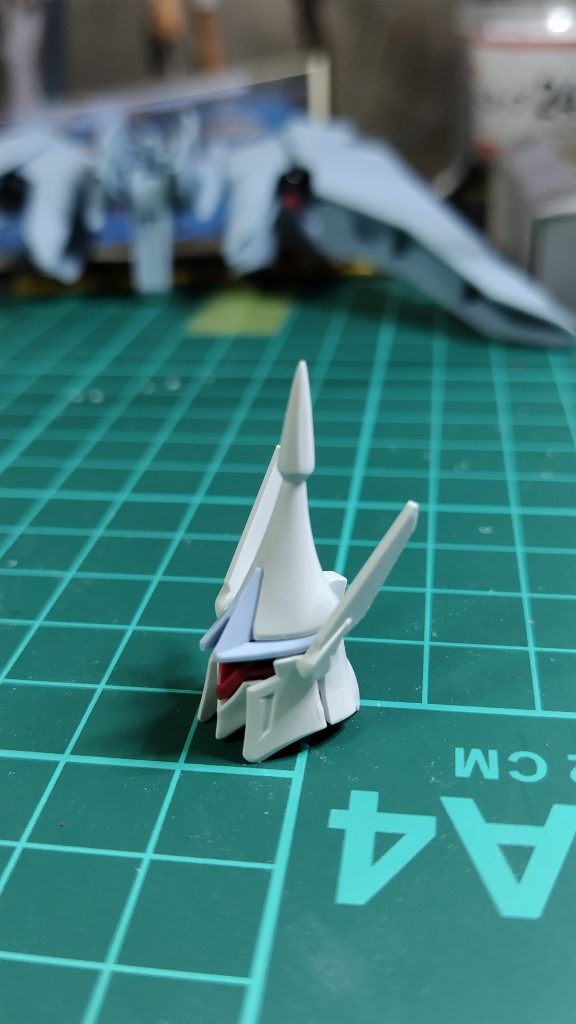 加工は今回はそれほどしていませんが、頭部の折れやすくならない程度に削ってシャープ化しました。