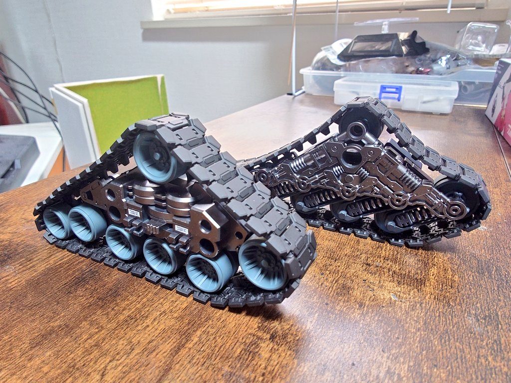 バネ類は、組み上げるとほぼ見えない🥴