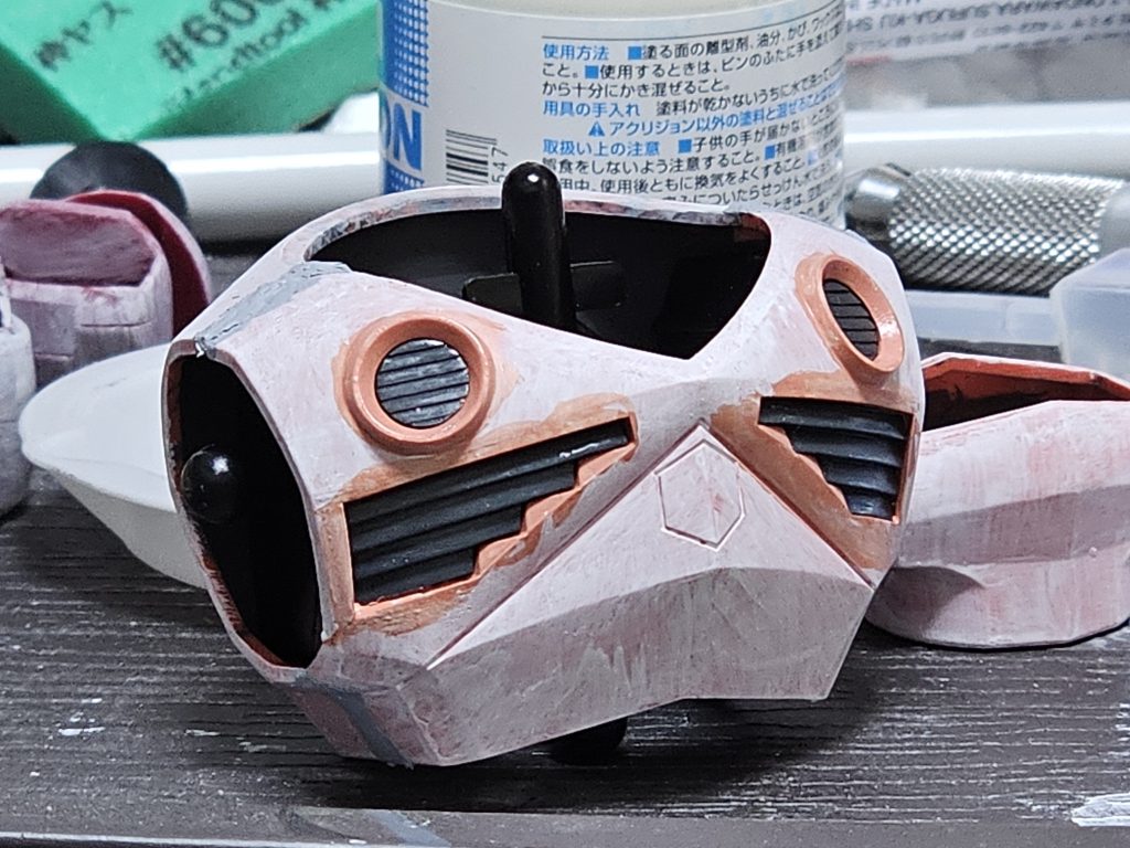 下地はアクリジョンベースカラー