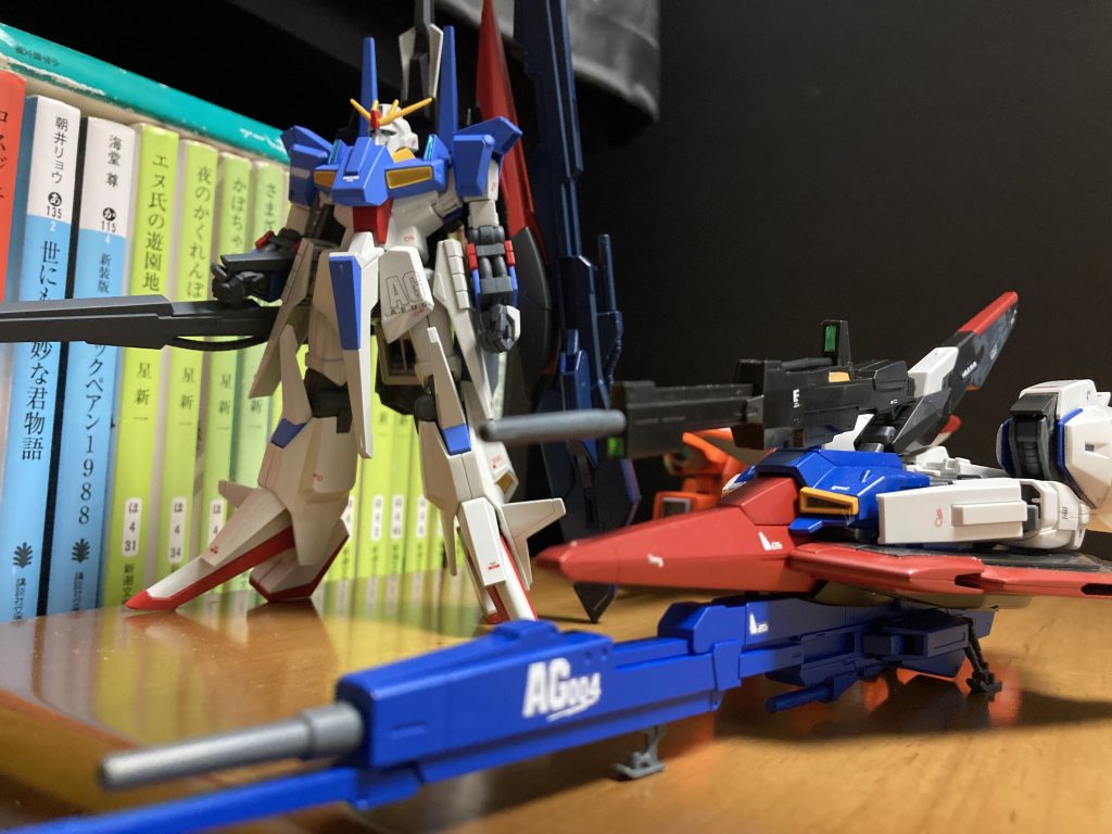 Zガンダムと2ショット