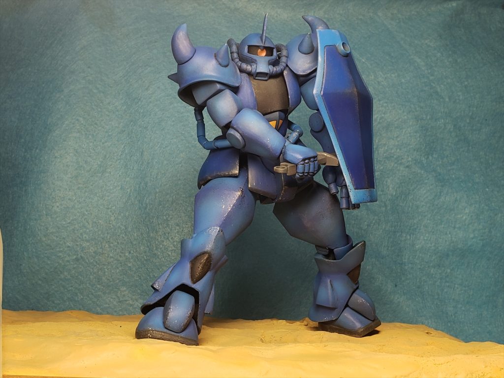 フル可動1/100旧キット グフ 【アニメ劇中フォルム徹底再現版】   ※旧キット1/100 グフ使用–2枚目/制作者:HITOHITO