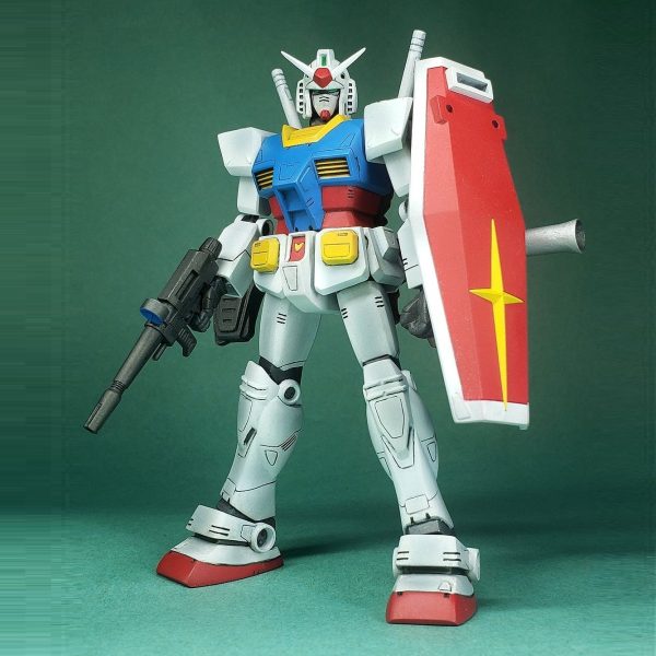 【絶版】HG「ガンダム」 リーフレット掲載モデル完全再現