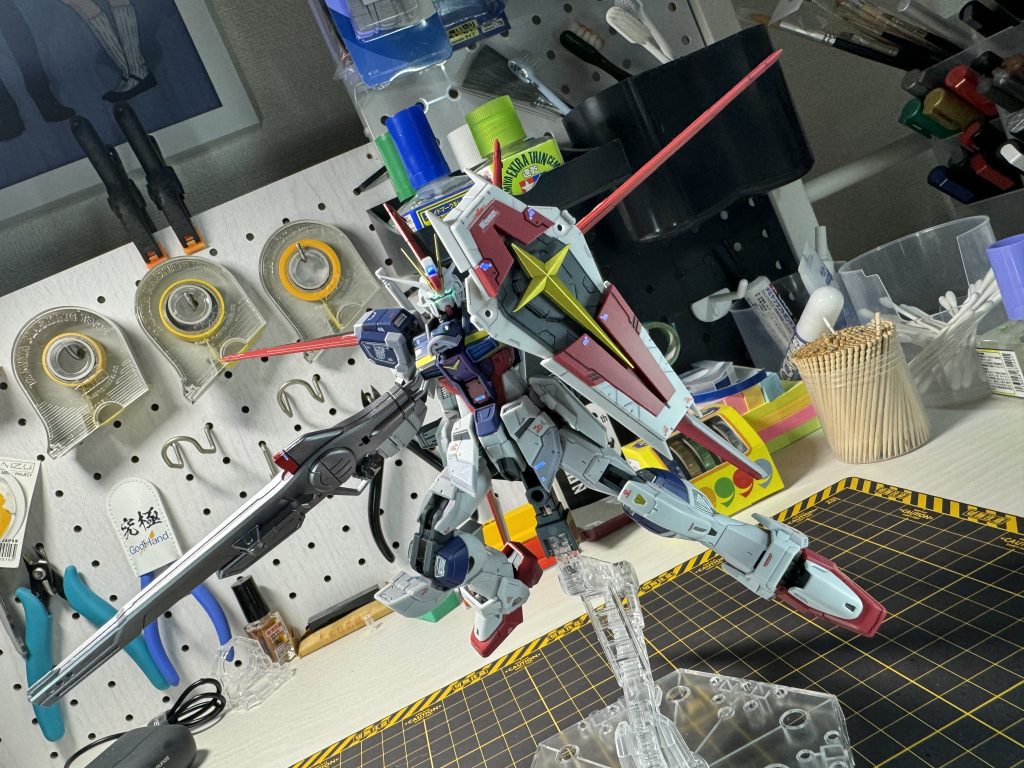 流石のRGで組むだけで文句なしのカッコ良さでした!