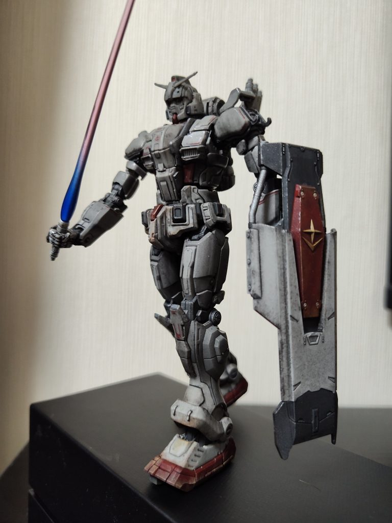 ガンダムEX（お手軽成形色ウェザリング）