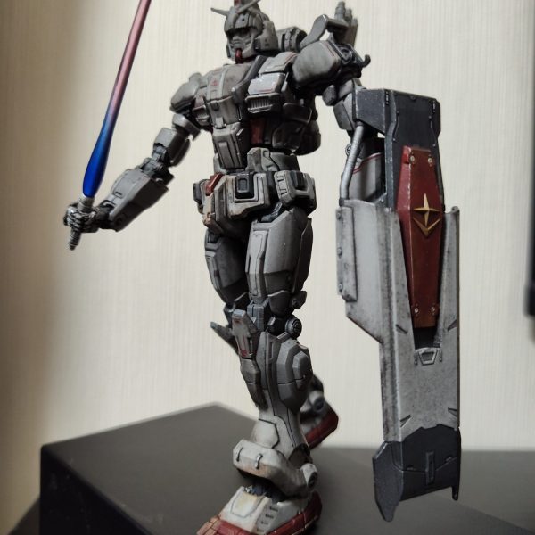 ガンダムEX（お手軽成形色ウェザリング）