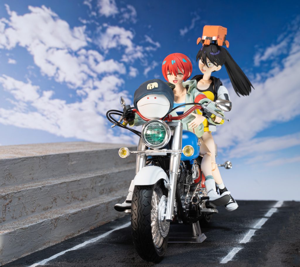 ジオラマ①道路と防波堤を作成しました!