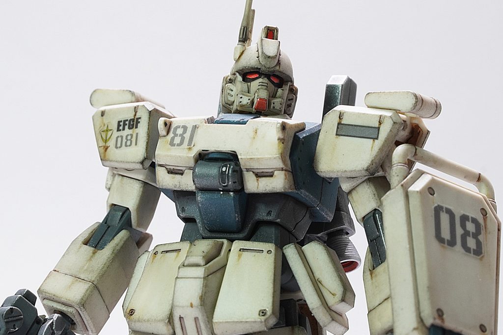 Ez8・無塗装（マーカーウェザリング）仕上げ