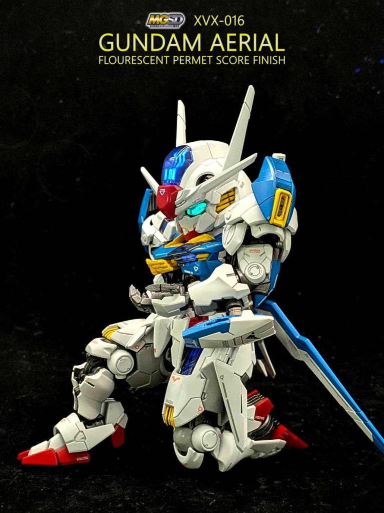 MGSD ガンダムエアリアル パーメットスコア蛍光発色–7枚目/制作者：しうまい