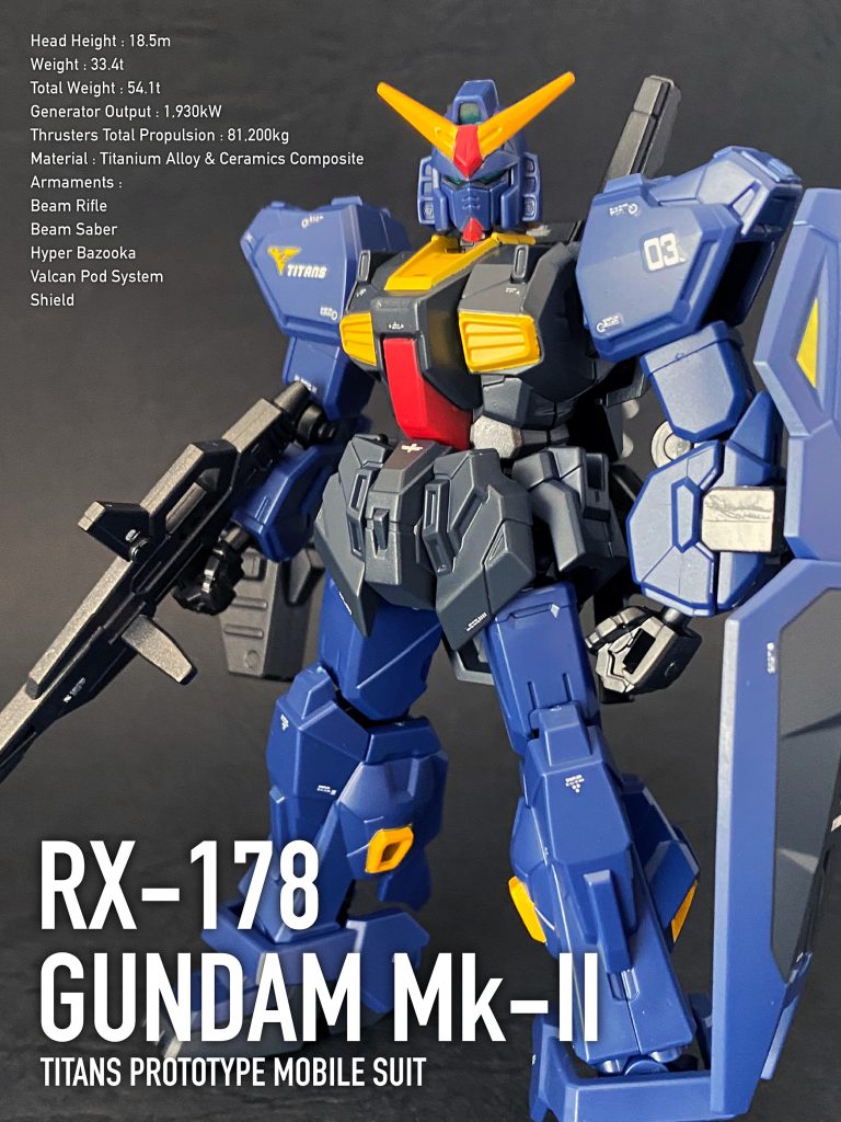 GフレームFA ガンダムMarkⅡ TITANS