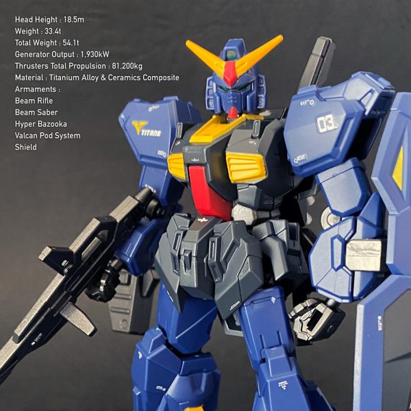 GフレームFA ガンダムMarkⅡ TITANS