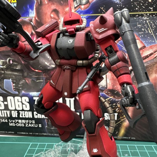 HG シャア専用νガンダム／ミキシング｜junhonさんのガンプラ作品