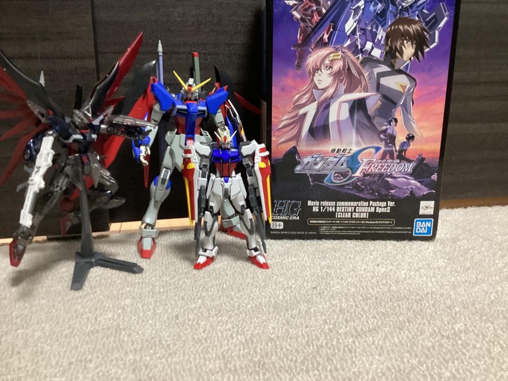 おまけ3ストライクの改造機とディスティニーSPEC2です。