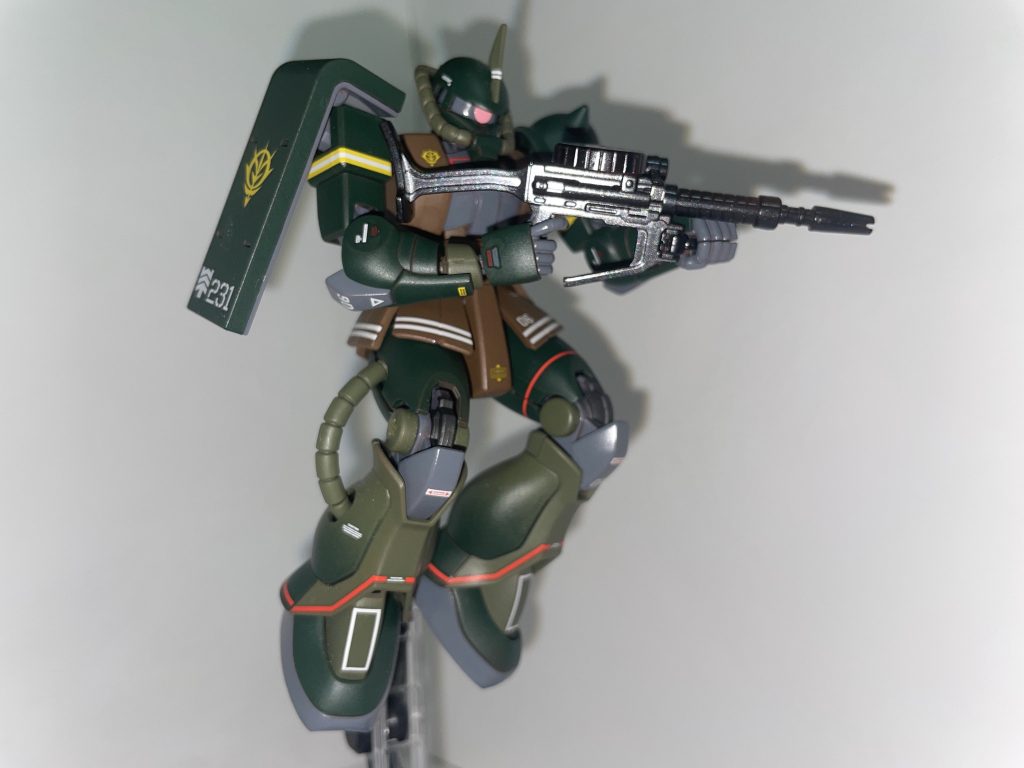 MS-06S/ザクⅡ［ノイエン・ビッター仕様］〔正式名 ガンダムベース限定 ザクⅡ(21st CENTURY REAL TYPE Ver.)〕【パルスアレンジ・オブ・カラーモデル】–7枚目/制作者：【電幻龍メンバーズ】ドラグーンの開発部