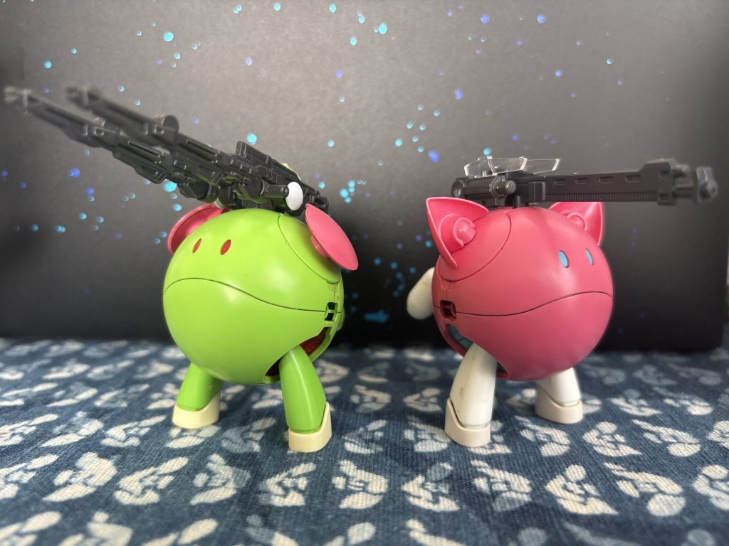 ボールユニットにはハロをベースにプチッガイのパーツを組み合わせています。