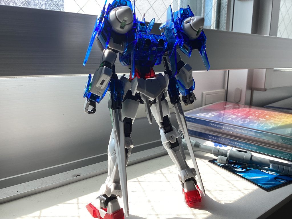 背面です。デカールは貼らず墨入れのみとなっております。 