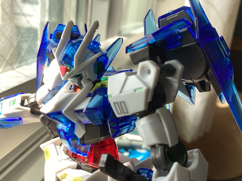 右肩のディテール