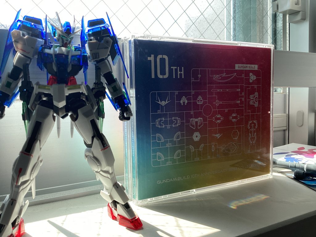 十周年記念CDとツーショットそのうちダイバーエースユニットも買おうかな