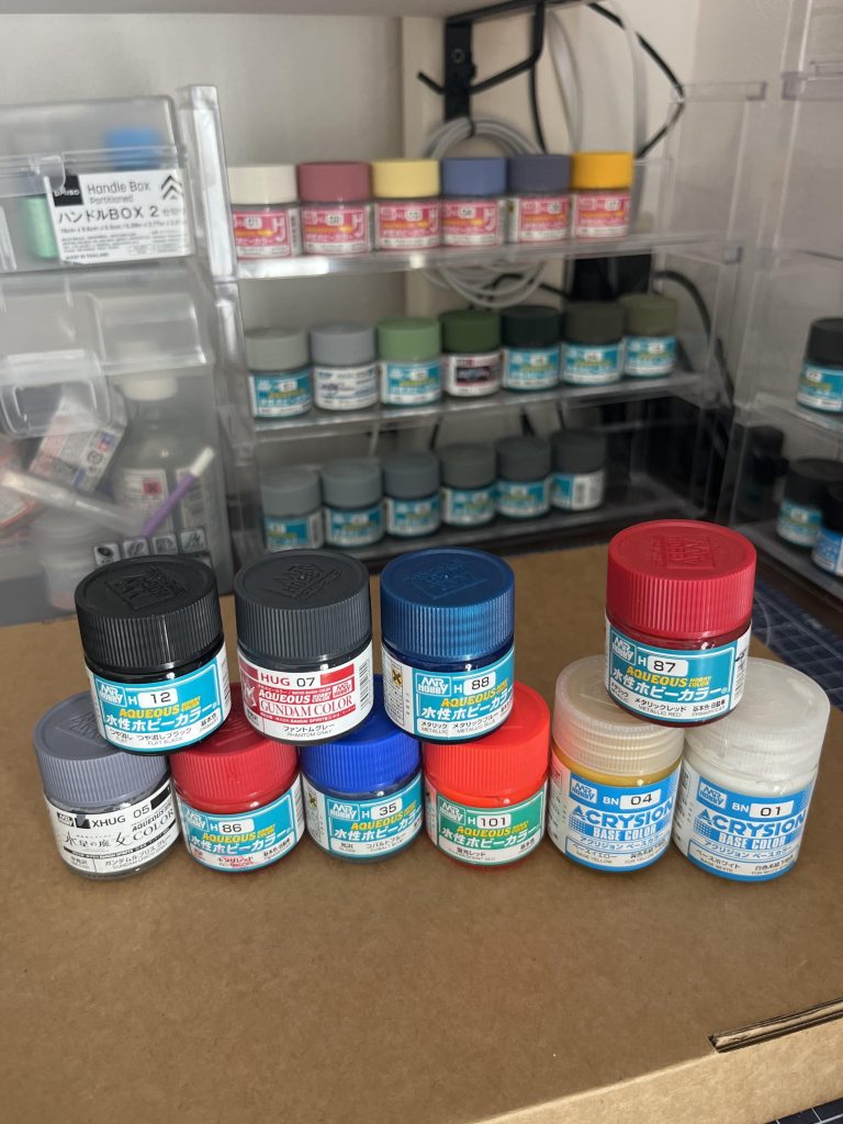 今回使用した塗料です
