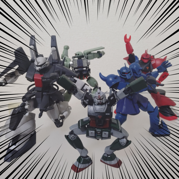 【特別編】フル可動だョ!全員集合!!〜旧キットフル可動改造品豪華盛り合わせ〜