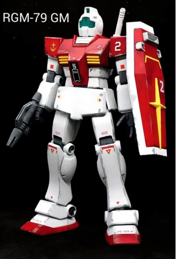 デカールはガンダムデカール連邦機用。あといくつかは余っていたものをテキトーに。