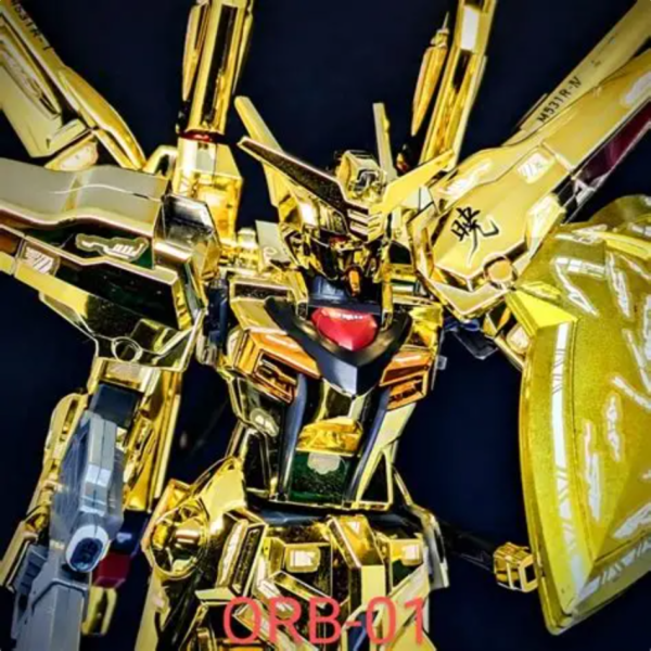 HG シラヌイアカツキガンダム100均仕上（仕入〜飾るまで）