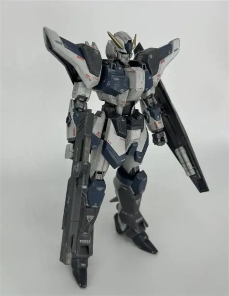 右側からイージーペインターを使っての塗装 意外と使いやすかった