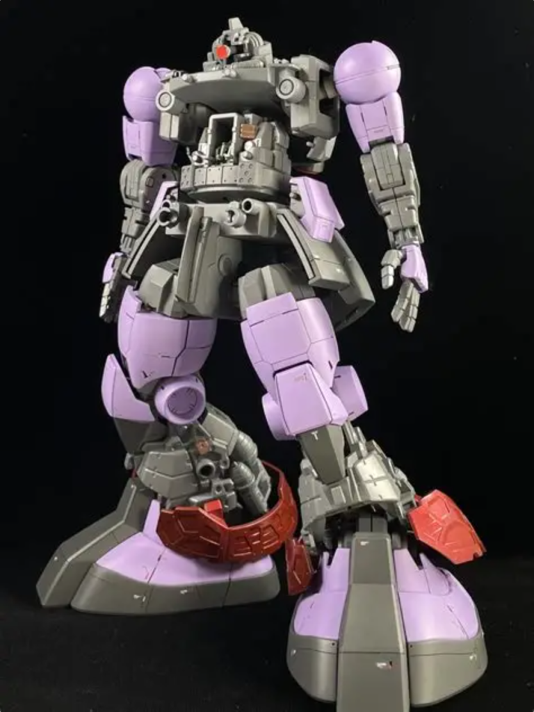 フレーム画像。これを撮りたくて、、意味のない フレームの塗り分け、意味のない部分塗装、意味のないデカール、、時間をかけて制作した物を 外装で蓋をする、、。別の意味で 脳汁でました 汗