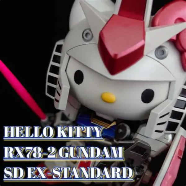 ハローキティ／ガンダム【パール塗装】