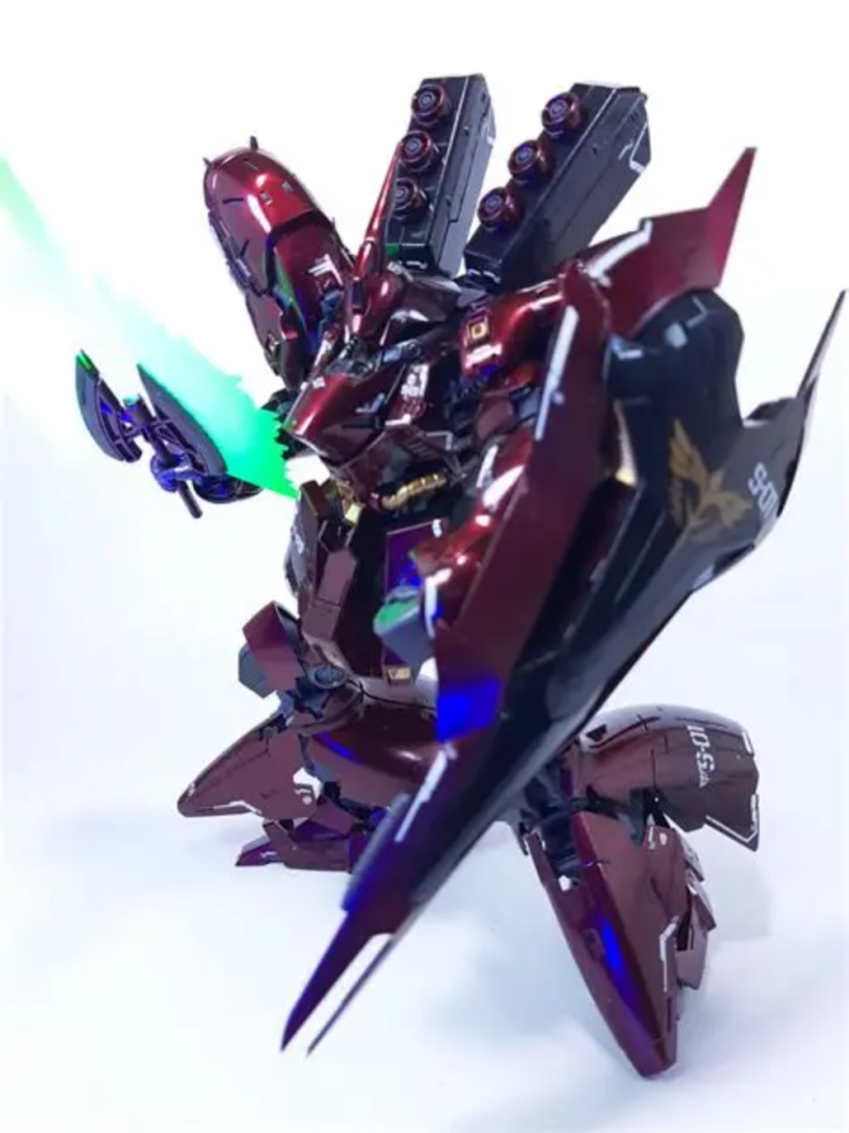 RG サザビー（メタリック塗装）–7枚目/制作者：孤独のプラモ