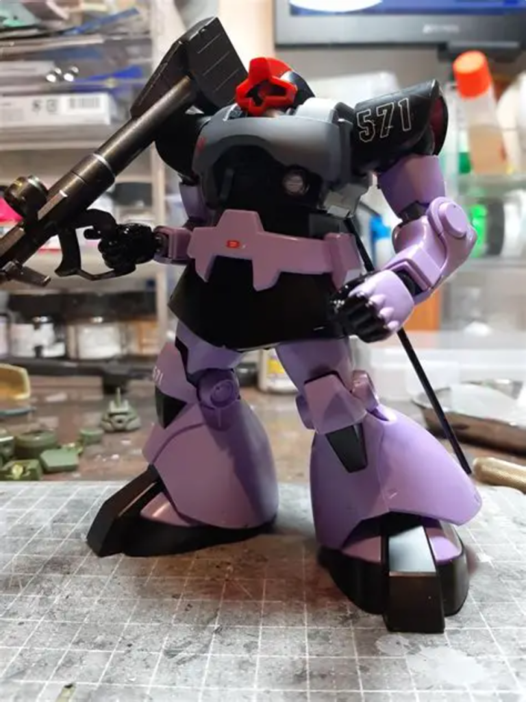 ウェザリング前の状態。最後までご覧いただきましてありがとうございました。