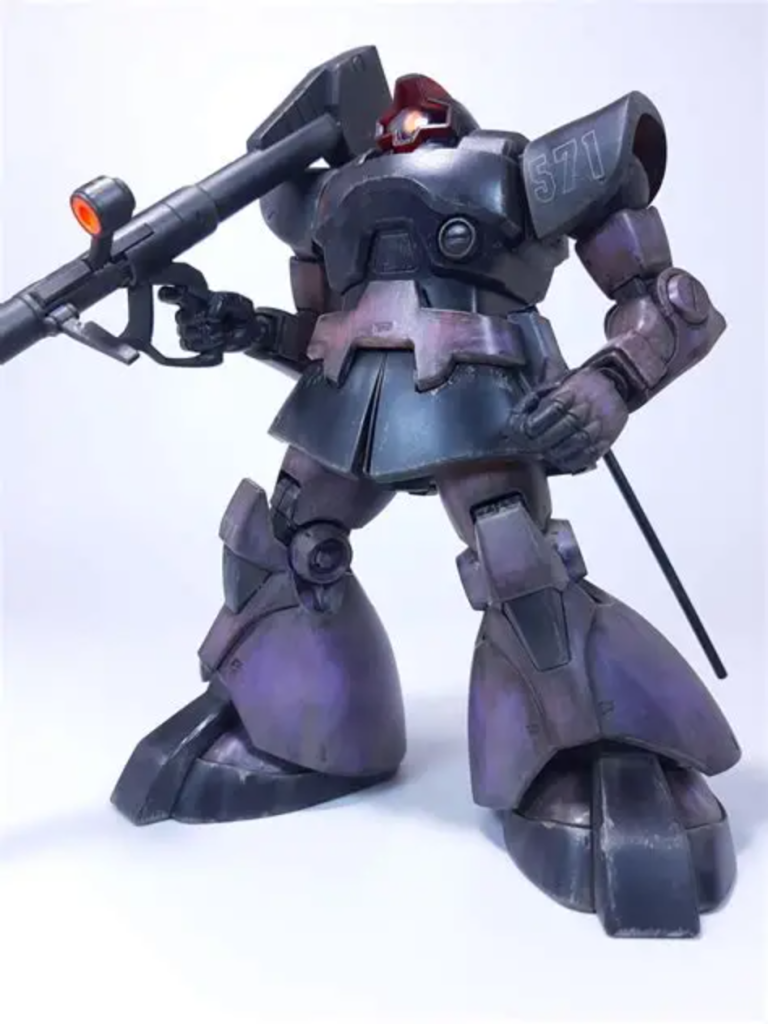 とにかくMSIGLOO２に出てくるドムのシーンがカッコいいんですよね！