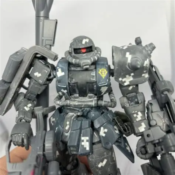 高機動型ザク地上用！冬季迷彩？寒冷地仕様！