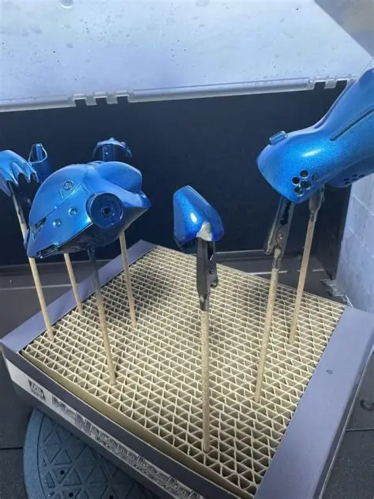 やらかしました塗装し直し