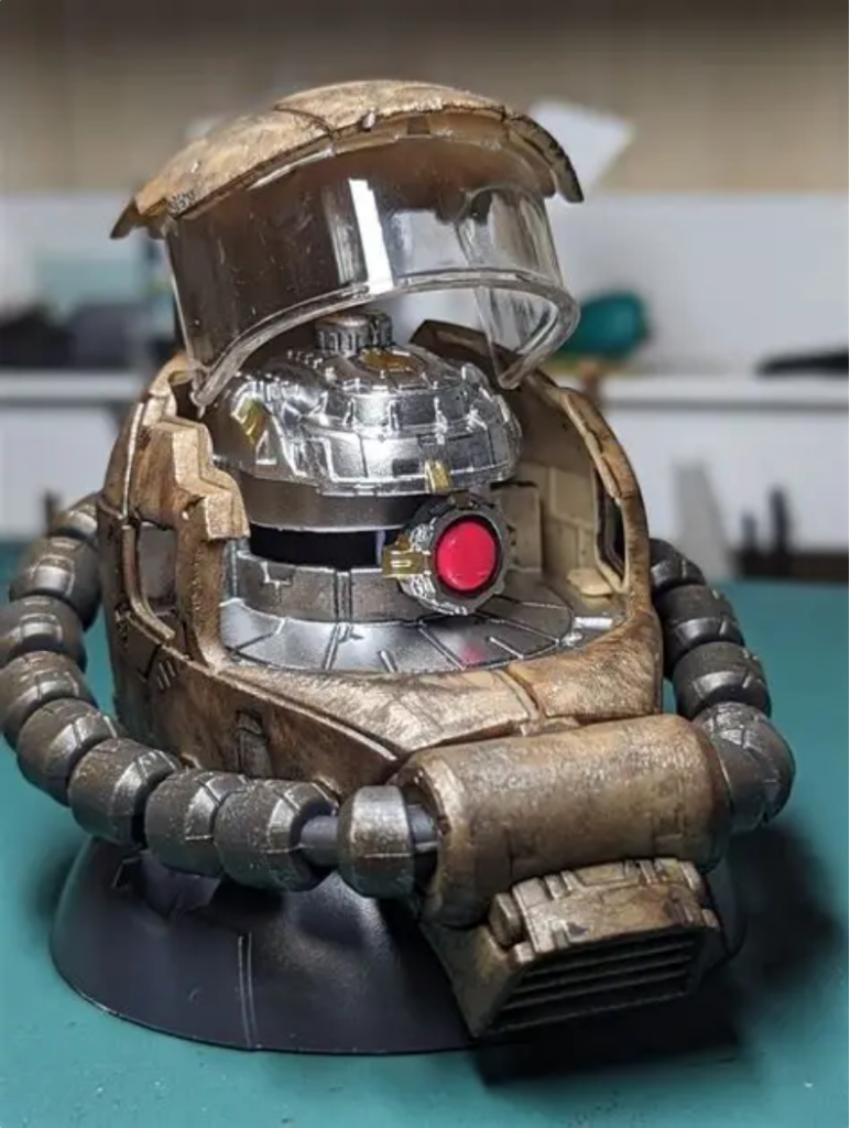 内部も少し塗ってみました。