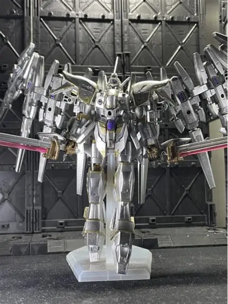 最初はシヴァを使って作ろうと思いましたが、顔や身体が全然違うことから断念似たパーツを持ってきて作成しました個人的にエレガントさを増しています