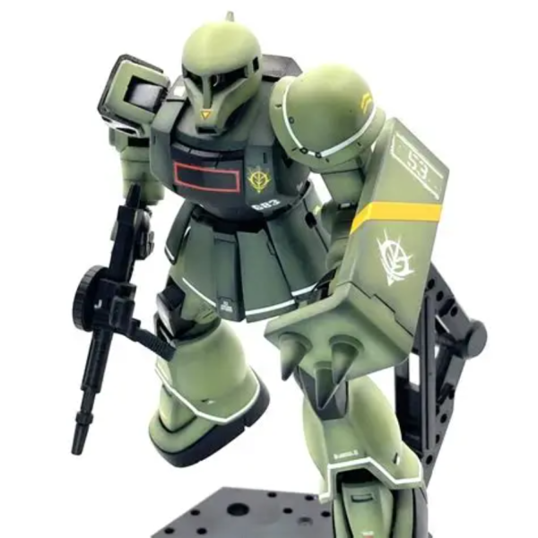 イソジン様 ガンプラ ジャンク品 HG ザクⅠ 量産型ザクカラー｜asasukeさんのガンプラ作品
