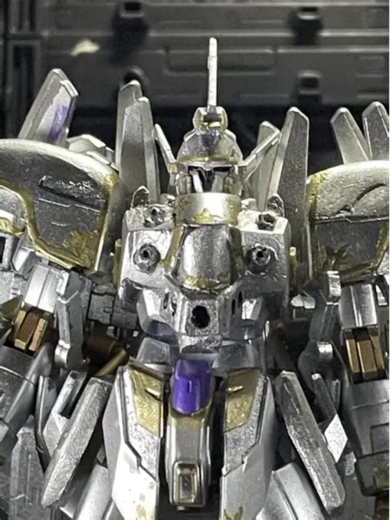 模様は出した塗料(4Artist)を爪楊枝でこちょこちょとなんとなく……なんとなくそれっぽくなりました(笑)