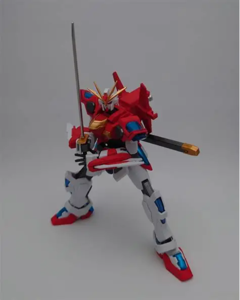 HG　エクスバーニングガンダム–4枚目/制作者：たみがん