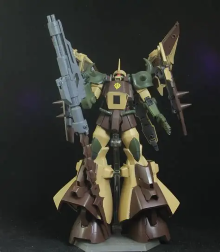 グフ専用フライトアーマー　イカロスシルエット–4枚目/制作者：moubook