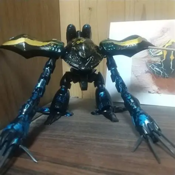 ハイゴッグ　✕　マネシヤドクガエル