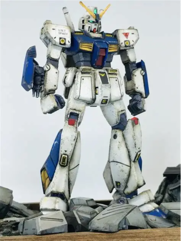 ちなみにこのアレックスは以前に投稿した、このアレックスジオラマにチョバムアーマーを取り付けた作品になりますリンクの貼り方わからなくて貼れなかった…😅w