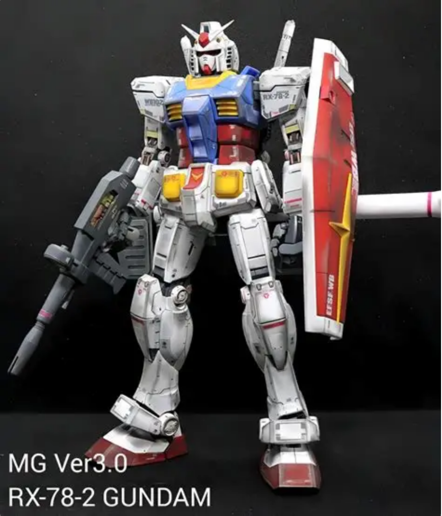 MG RX-78-2ガンダム ver3.0–2枚目/制作者：TDK
