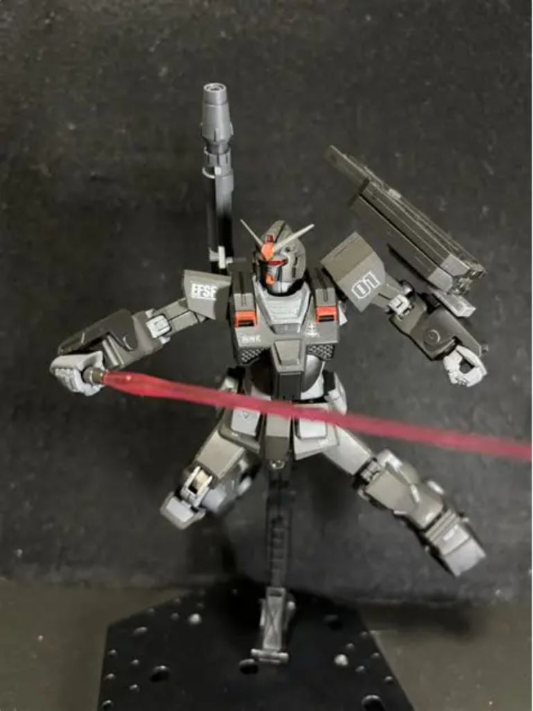 欲を言えば左手も銃持ち手が欲しかったですね…💦ご覧いただきありがとうございました☺️